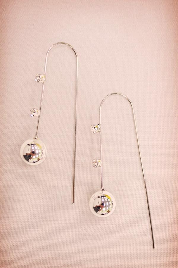 Round Drop Chain Earrings Earring Soho Style