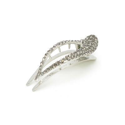 Elongated Crystal Teardrop Hair Clip Hair Clip Soho Style