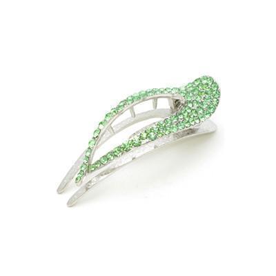 Elongated Crystal Teardrop Hair Clip Hair Clip Soho Style