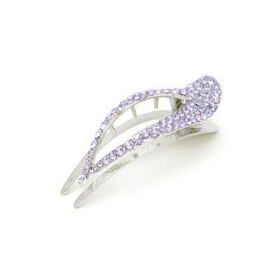 Elongated Crystal Teardrop Hair Clip Hair Clip Soho Style