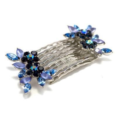 Frosted Vine Hair Combs (Pair) Hair Comb Soho Style