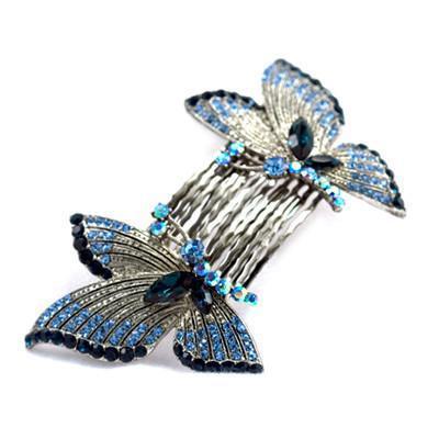 Butterfly Wings Hair Combs (Pair) Hair Comb Soho Style
