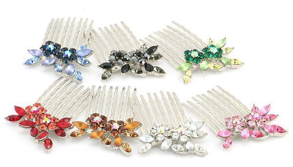 Frosted Vine Hair Combs (Pair) Hair Comb Soho Style