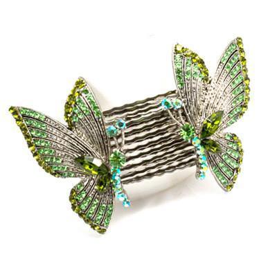 Butterfly Wings Hair Combs (Pair) Hair Comb Soho Style