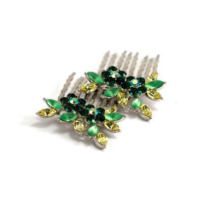 Frosted Vine Hair Combs (Pair) Hair Comb Soho Style