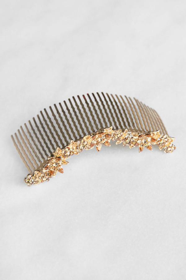 Mirabelle Crystal Hair Comb Hair Comb Soho Style