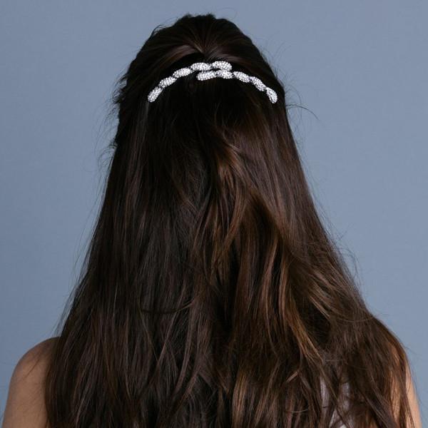 Natalie Crystal Wrap Hair Comb Hair Comb Soho Style