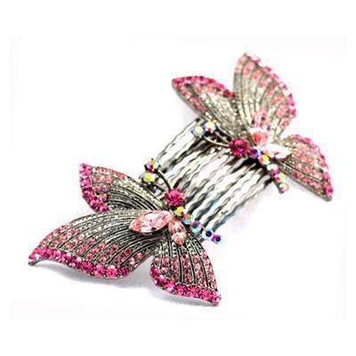 Butterfly Wings Hair Combs (Pair) Hair Comb Soho Style