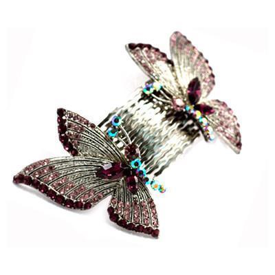 Butterfly Wings Hair Combs (Pair) Hair Comb Soho Style