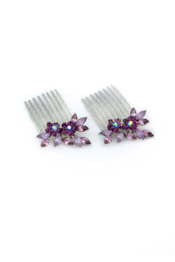 Frosted Vine Hair Combs (Pair) Hair Comb Soho Style