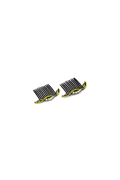 Summer Wave Crystal Hair Comb (Sold as a Pair) Hair Comb Soho Style