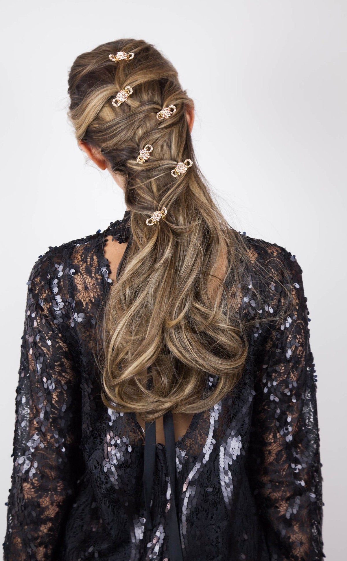 Mini Crystal Cluster Hair Stick
6 Pc Set - Soho Style Mini Crystal Cluster Hair Jaw – Soho Style main image 4