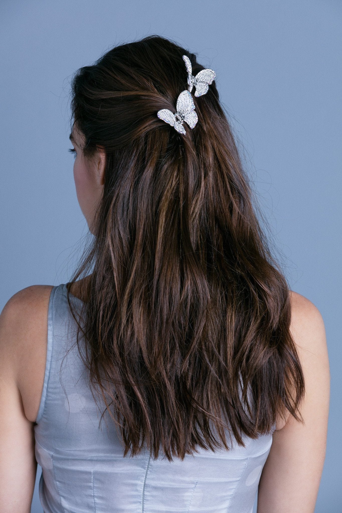 Ombre Crystal Butterfly Jaw Hair Jaws Soho Style