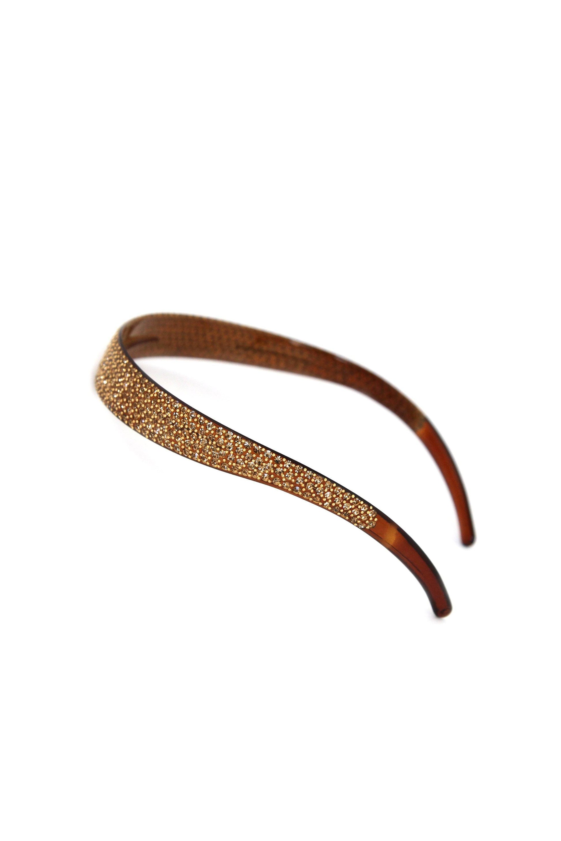 Lightweight Crystal Covered Headband Headband Soho Style
