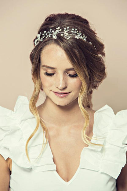 Gabriella Crystal Vine Headpiece headband Soho Style
