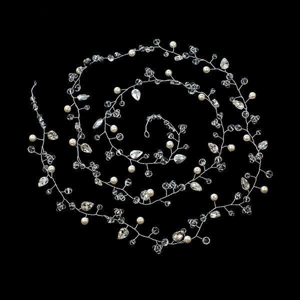 Gabriella Crystal Vine Headpiece headband Soho Style