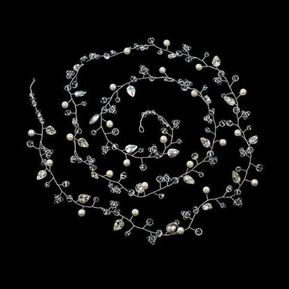Gabriella Crystal Vine Headpiece headband Soho Style