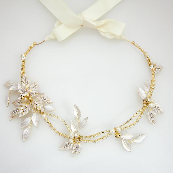 Lana Crystal Hair Crown Headband Soho Style
