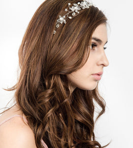 Charlotte Floral Hair Crown