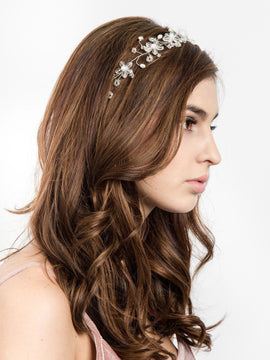 Charlotte Floral Hair Crown