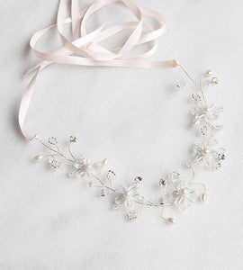 Charlotte Floral Hair Crown