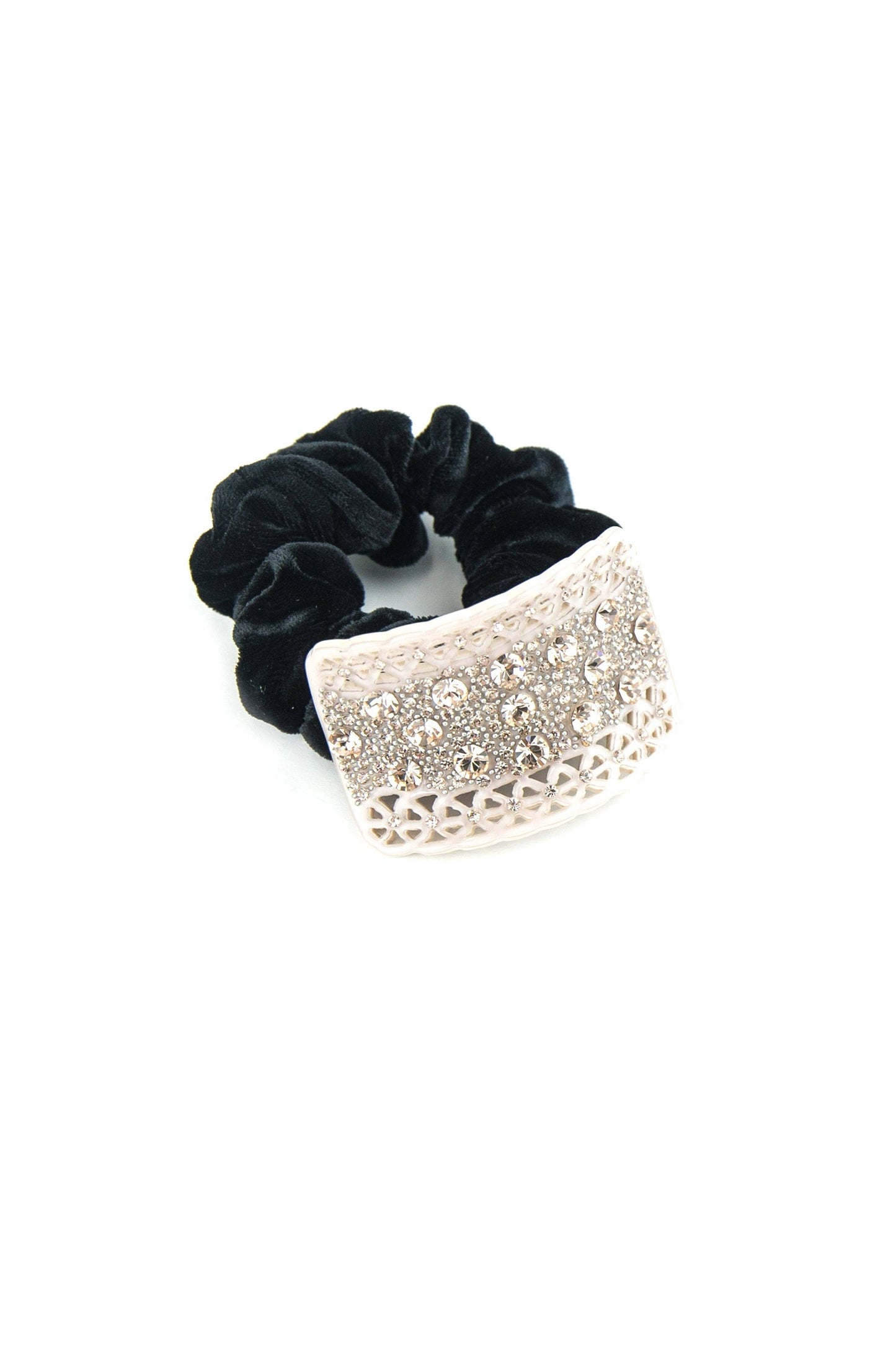 Tanya Velvet Hair Scrunchie Ponytail Holder Soho Style
