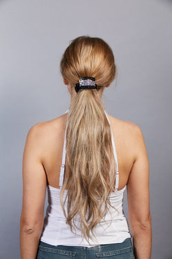 Tanya Velvet Hair Scrunchie Ponytail Holder Soho Style
