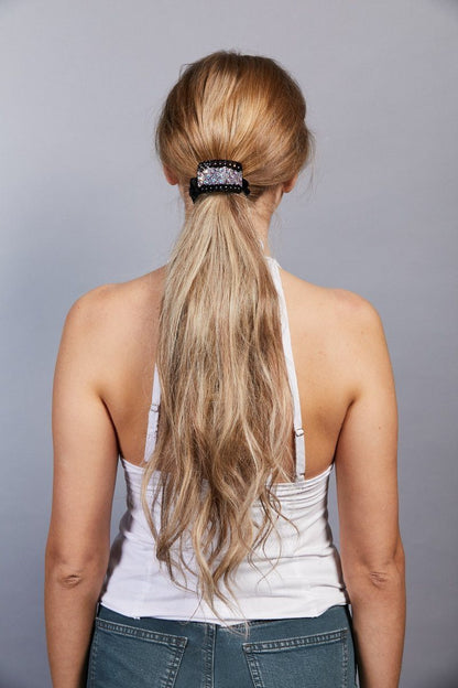 Tanya Velvet Hair Scrunchie Ponytail Holder Soho Style