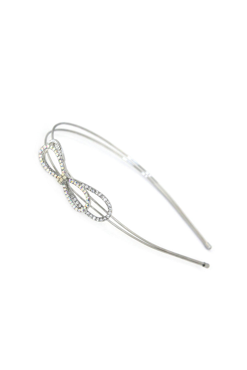 Simple Crystal Bow Headband Sale Soho Style