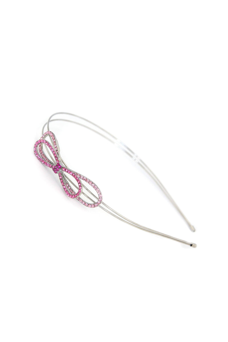 Simple Crystal Bow Headband Sale Soho Style