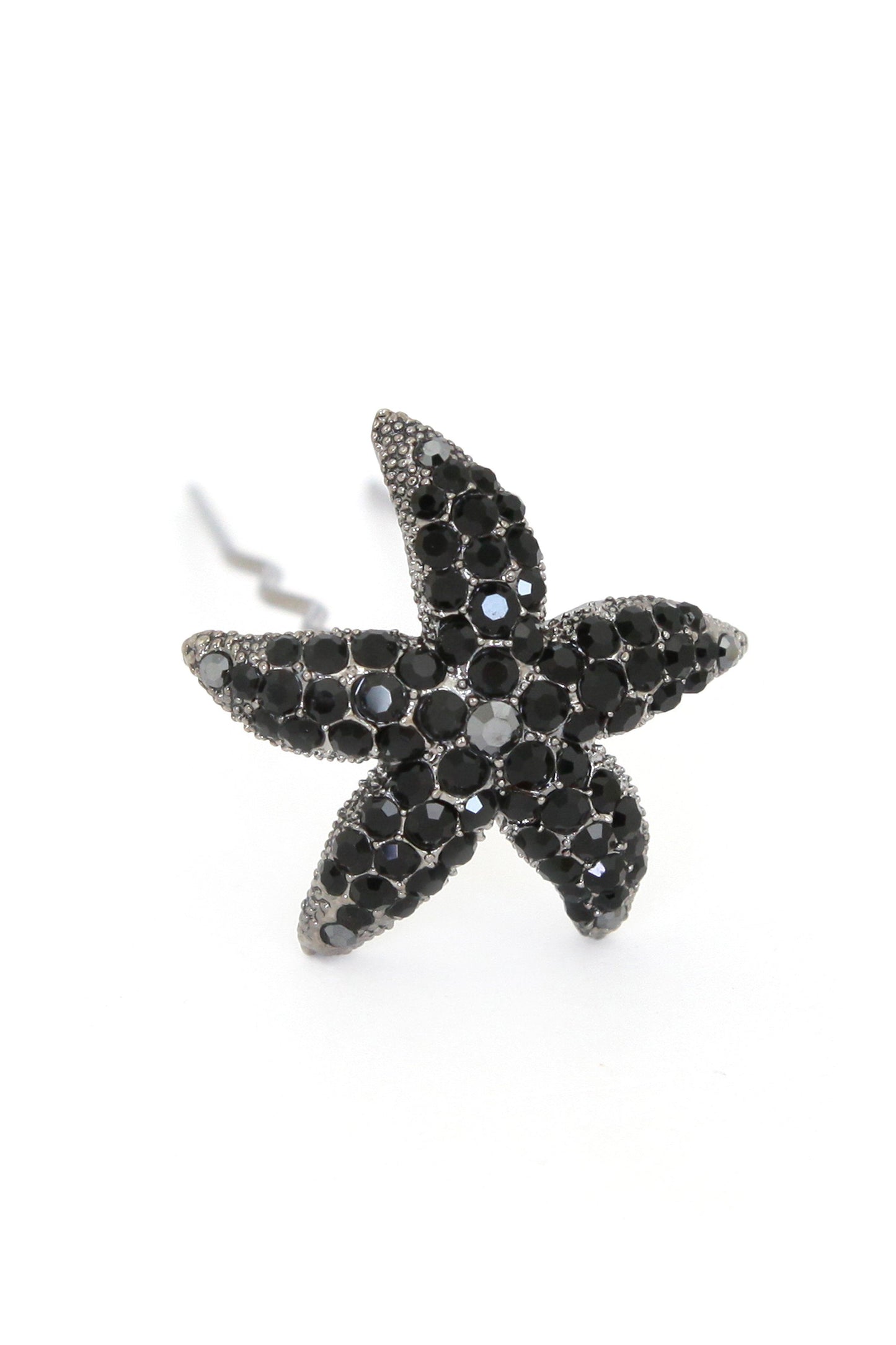 Crystal Starfish Hair Stick Stick Soho Style