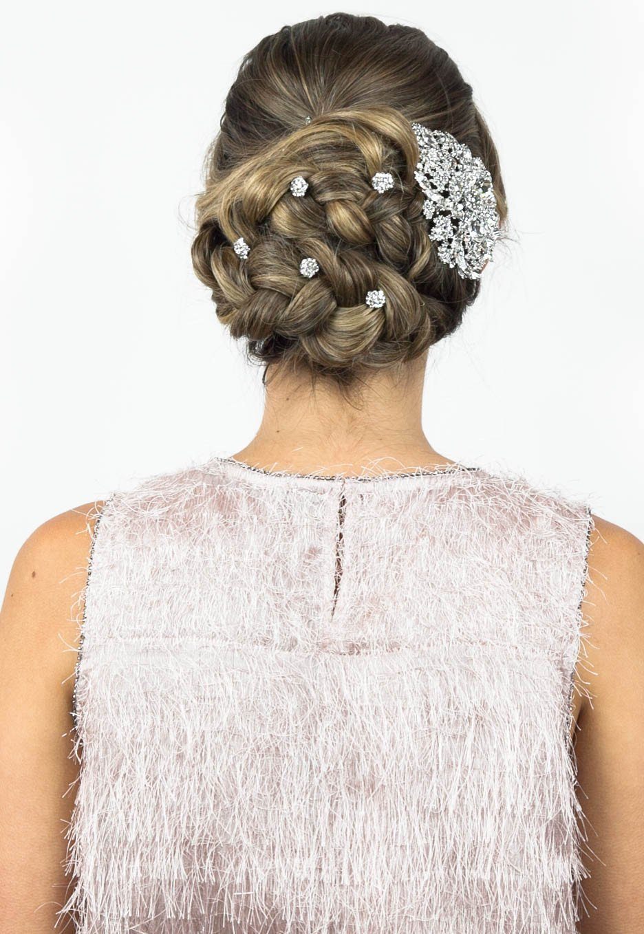Mini Crystal Cluster Hair Stick Stick Soho Style