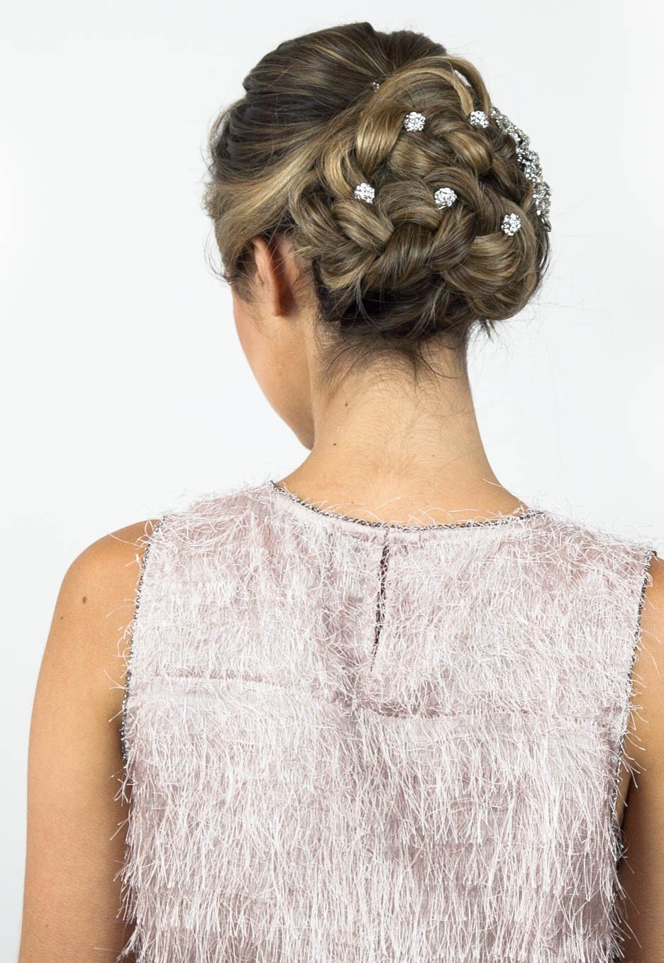 Mini Crystal Cluster Hair Stick Stick Soho Style
