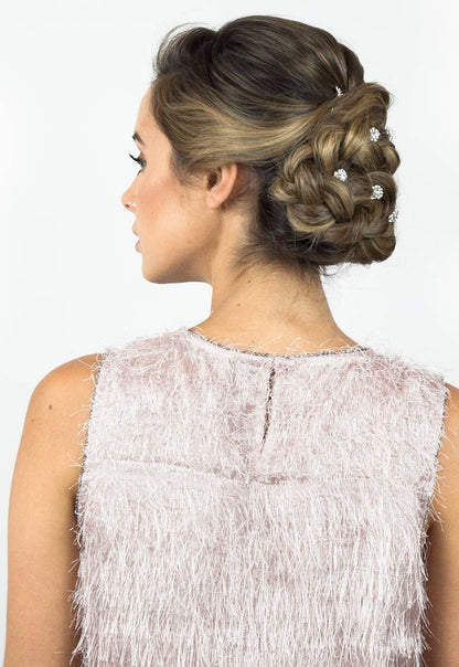 Mini Crystal Cluster Hair Stick Stick Soho Style