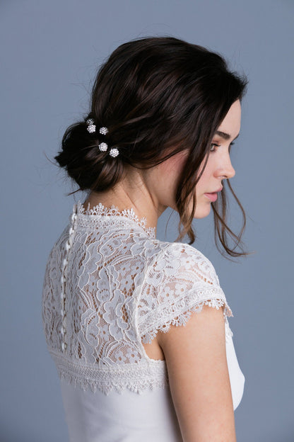 Mini Crystal Cluster Hair Stick Stick Soho Style