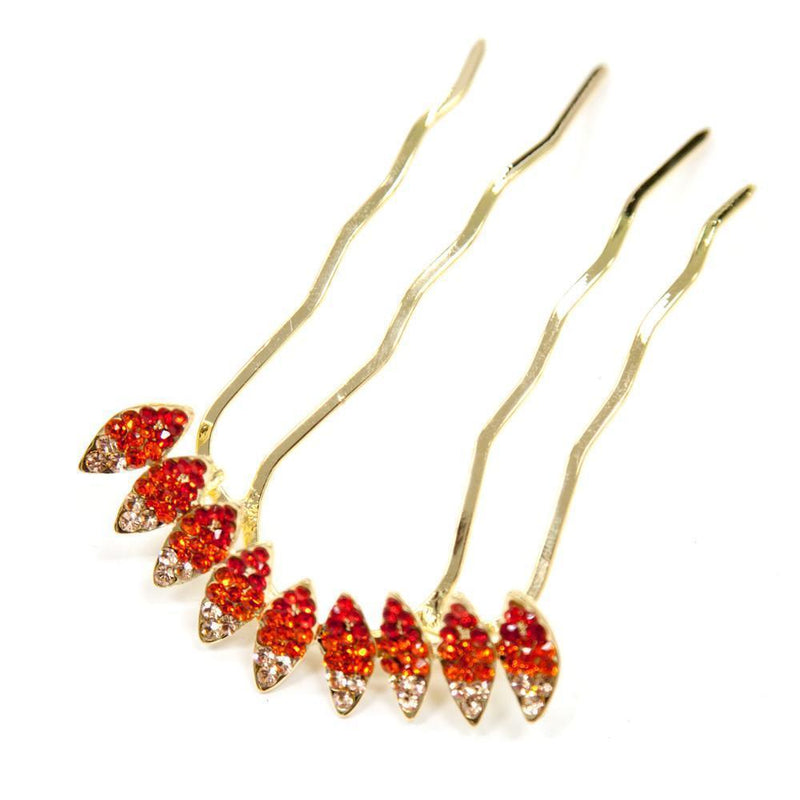 Multi-Tone Almond Crystal Hair Stick Stick Soho Style