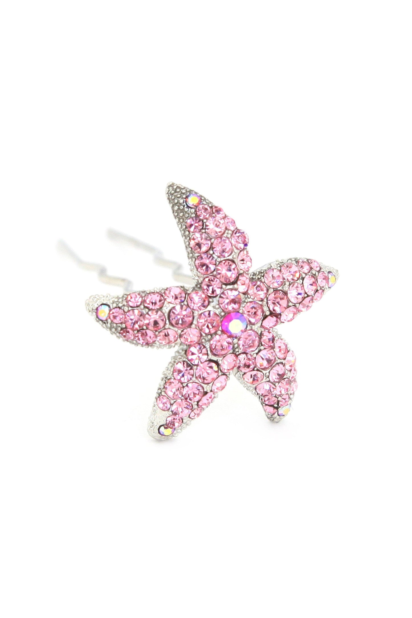 Crystal Starfish Hair Stick Stick Soho Style