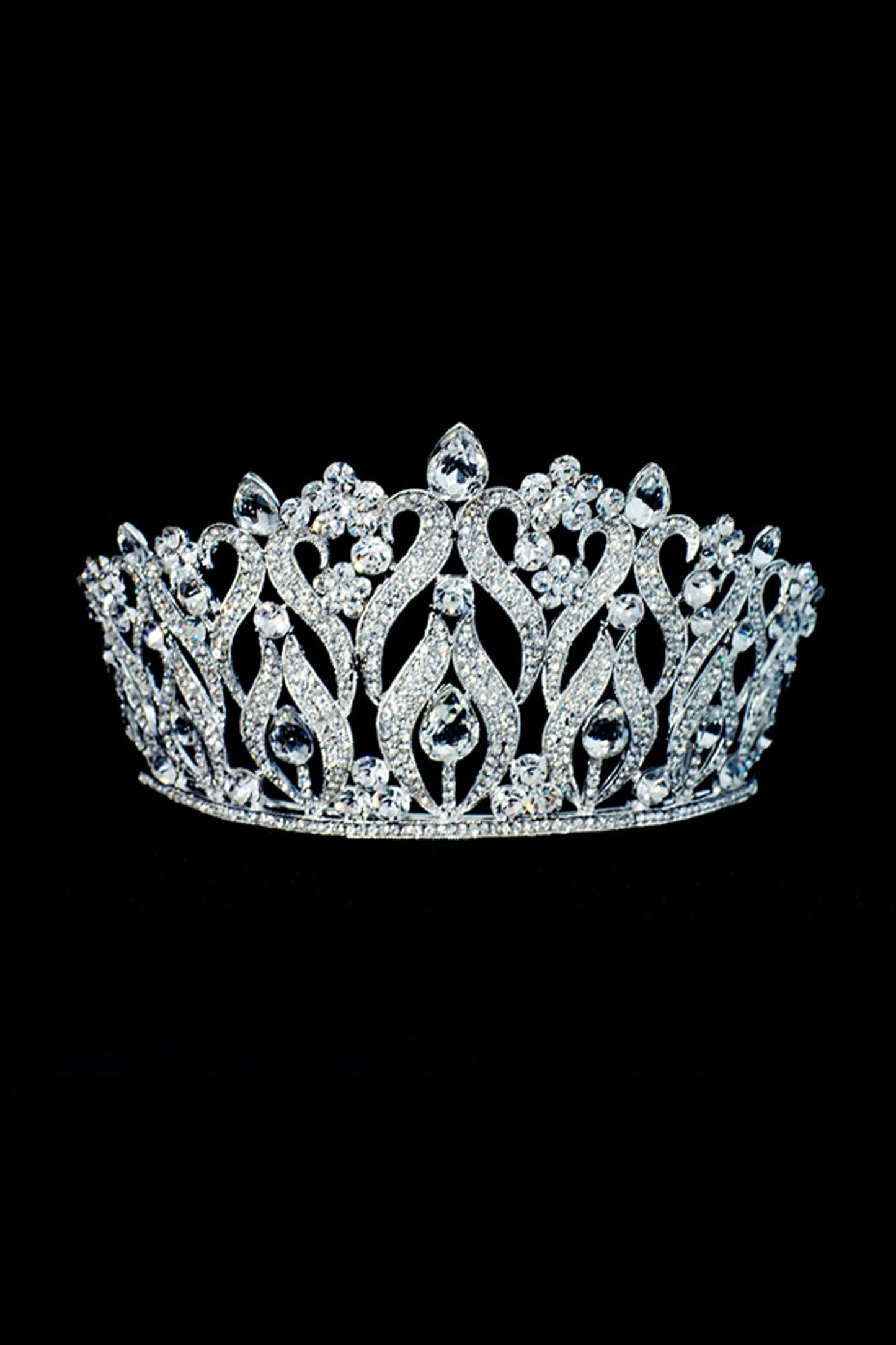 Jasmine Crystal Crown Tiara Soho Style