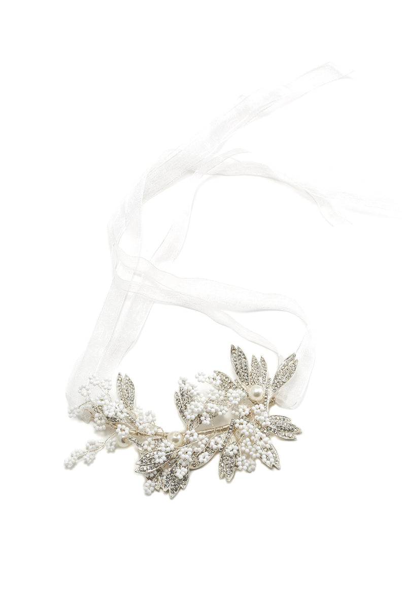 Floredelis Crystal Hair Crown Wedding Soho Style