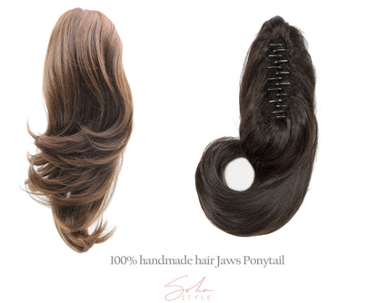 Susan - 16" Futura Wavy Jaw Clip-In Ponytail Extension Hair Extension Soho Style