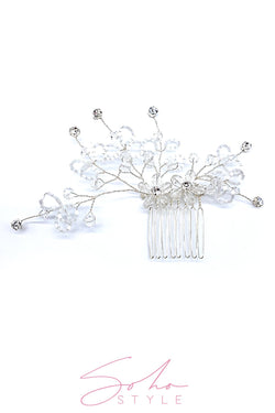Crystalized Tree and Flowers Tiara Wedding Sale