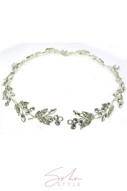 Jolee Crystal Hair Crown Wedding Sale